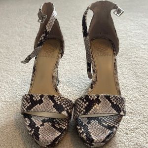 Vince Camino Snake Skin Heel